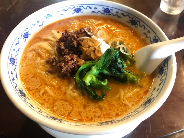 新潟で美味しい担々麺 社長川崎のラーメン紀行